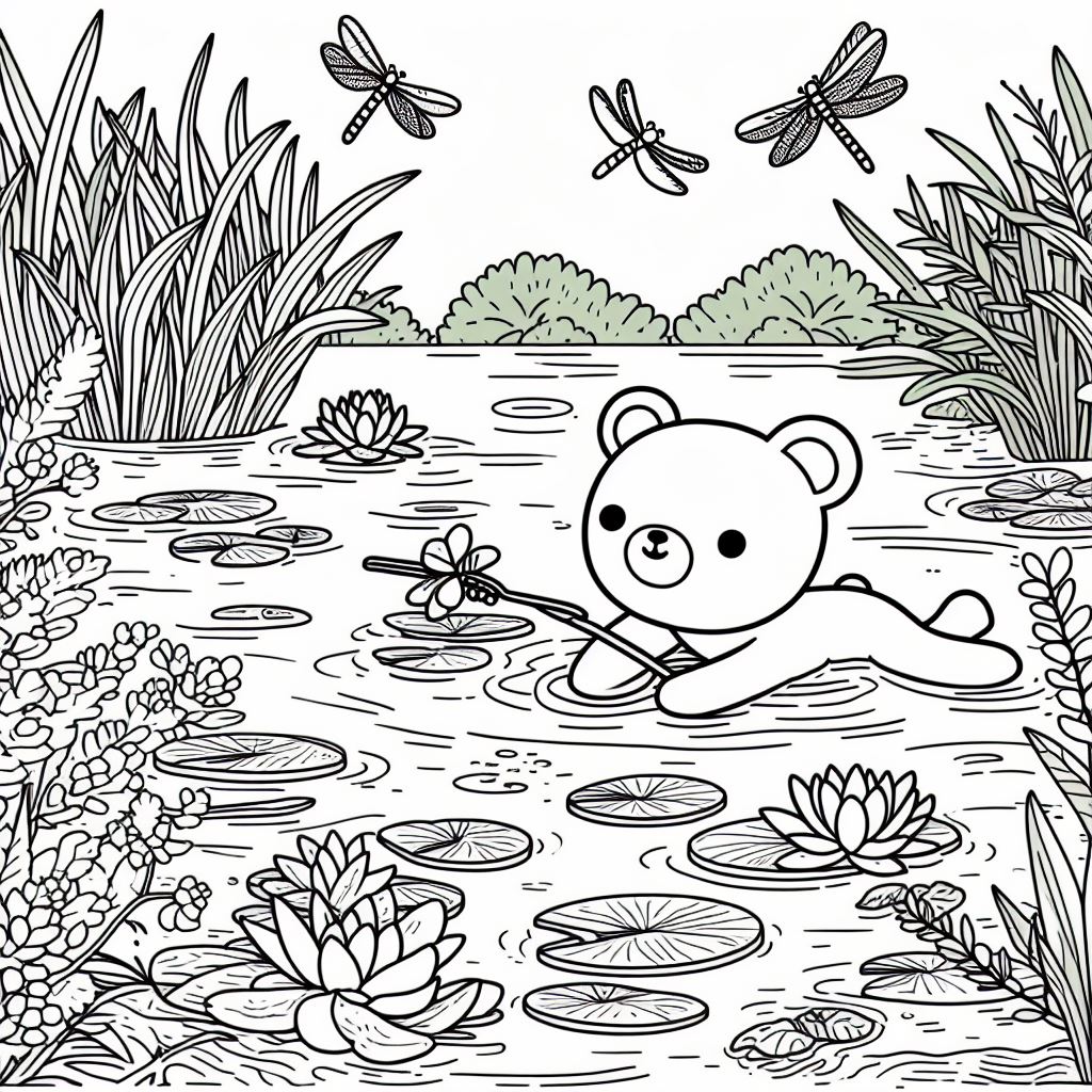 Whimsical Water Meadow Animals - Image 4