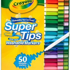 Crayola Super Tips Washable Markers (100 stuks)