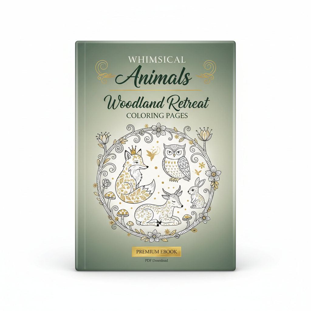 Whimsical Animals Woodland Retreat