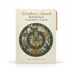 Woodland Animals Mandala