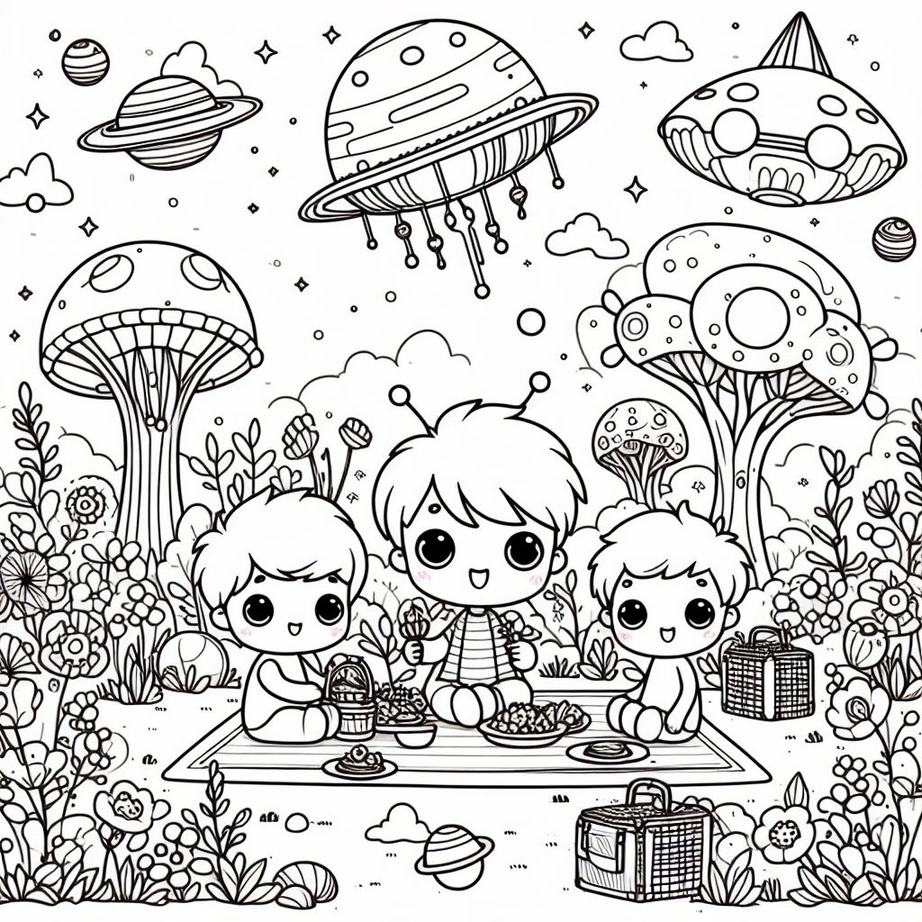Space Adventures Galactic Family Picnic - Image 3