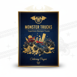 Monster Trucks - Superhero Stomper Trucks
