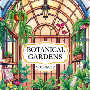 Vintage Botanical Herb Gardens (Volume 2)