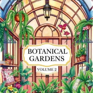 Vintage Botanical Herb Gardens (Volume 2)