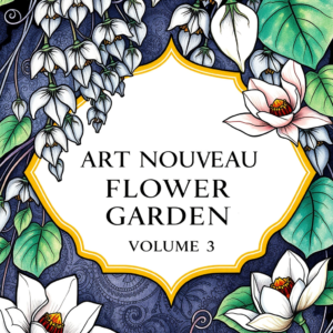 Art Nouveau Flower Gardens (Volume 3)