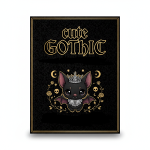 50 Cute Gothic & Skulls Printable Coloring Pages Pack - Special Promo