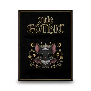 50 Cute Gothic & Skulls Printable Coloring Pages Pack - Special Promo
