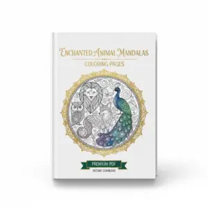 50 Relaxing Mandalas Printable Coloring Pages Pack - Special Promo